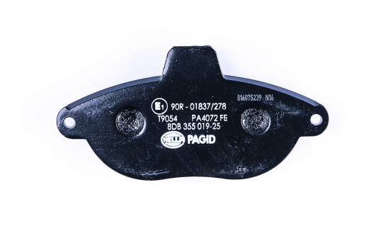 Brake Pad Set, disc brake 8DB 355 019-251 Hella, Image 2