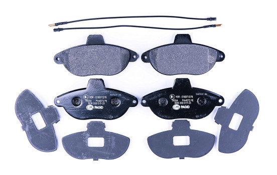 Brake Pad Set, disc brake 8DB 355 019-251 Hella