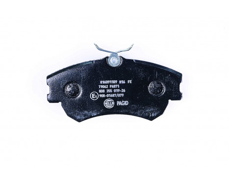 Brake Pad Set, disc brake 8DB 355 019-261 Hella, Image 2