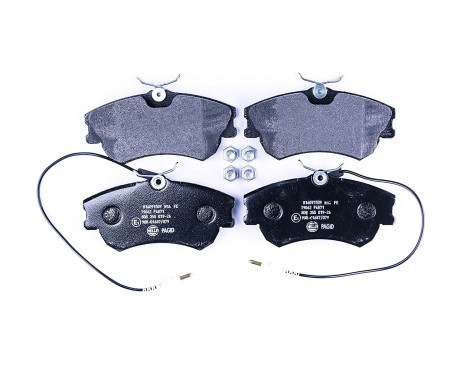 Brake Pad Set, disc brake 8DB 355 019-261 Hella