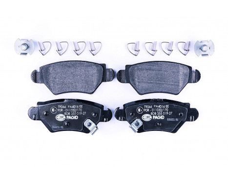 Brake Pad Set, disc brake 8DB 355 019-271 Hella