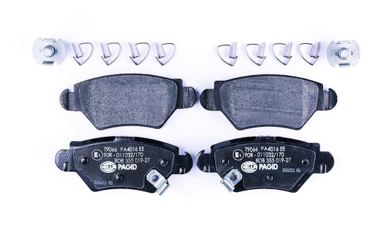 Brake Pad Set, disc brake 8DB 355 019-271 Hella