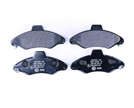 Brake Pad Set, disc brake 8DB 355 019-291 Hella Pagid GmbH