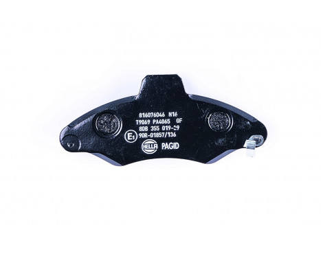 Brake Pad Set, disc brake 8DB 355 019-291 Hella, Image 2