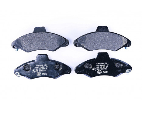 Brake Pad Set, disc brake 8DB 355 019-291 Hella