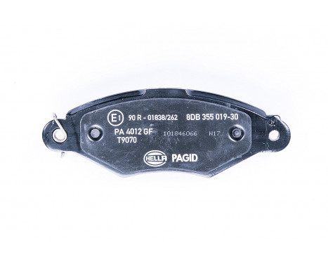 Brake Pad Set, disc brake 8DB 355 019-301 Hella Pagid GmbH, Image 3
