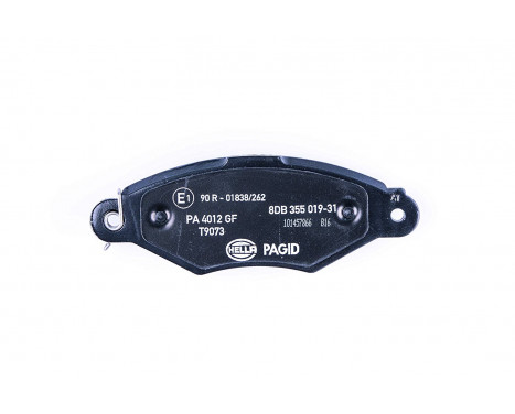 Brake Pad Set, disc brake 8DB 355 019-311 Hella Pagid GmbH, Image 2
