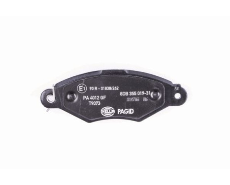 Brake Pad Set, disc brake 8DB 355 019-311 Hella Pagid GmbH, Image 6