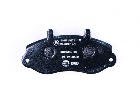 Brake Pad Set, disc brake 8DB 355 019-321 Hella, Image 3