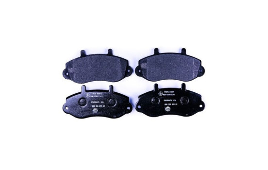 Brake Pad Set, disc brake 8DB 355 019-321 Hella, Image 4