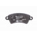 Brake Pad Set, disc brake 8DB 355 019-341 Hella Pagid GmbH, Thumbnail 2