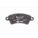 Brake Pad Set, disc brake 8DB 355 019-341 Hella Pagid GmbH, Thumbnail 6