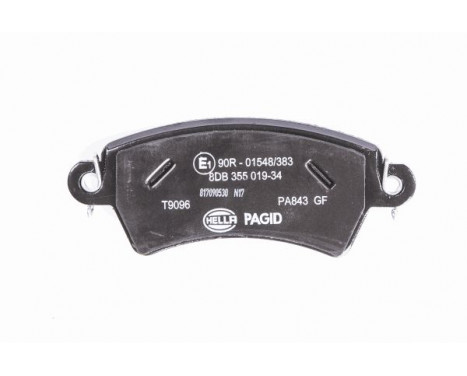 Brake Pad Set, disc brake 8DB 355 019-341 Hella, Image 2