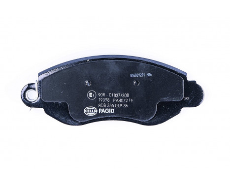 Brake Pad Set, disc brake 8DB 355 019-361 Hella Pagid GmbH, Image 2