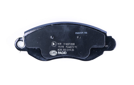 Brake Pad Set, disc brake 8DB 355 019-361 Hella, Image 2