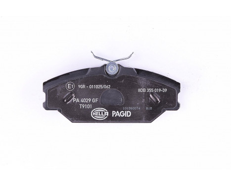 Brake Pad Set, disc brake 8DB 355 019-391 Hella Pagid GmbH, Image 3