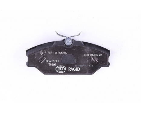 Brake Pad Set, disc brake 8DB 355 019-391 Hella, Image 3