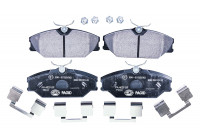 Brake Pad Set, disc brake 8DB 355 019-391 Hella