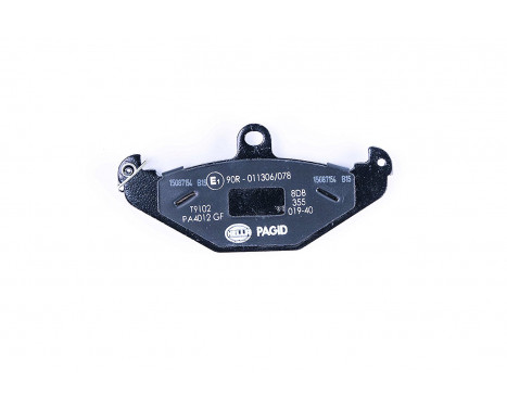 Brake Pad Set, disc brake 8DB 355 019-401 Hella Pagid GmbH, Image 3