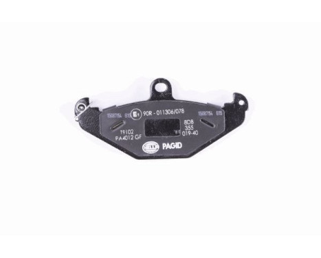 Brake Pad Set, disc brake 8DB 355 019-401 Hella Pagid GmbH, Image 6