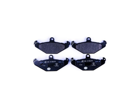 Brake Pad Set, disc brake 8DB 355 019-401 Hella, Image 4