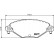 Brake Pad Set, disc brake 8DB 355 019-411 Hella Pagid GmbH, Thumbnail 4