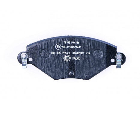 Brake Pad Set, disc brake 8DB 355 019-411 Hella Pagid GmbH, Image 3