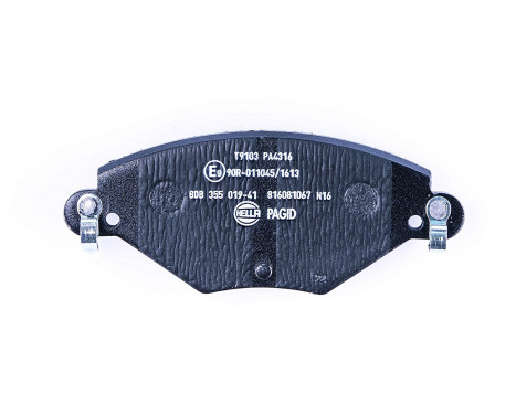 Brake Pad Set, disc brake 8DB 355 019-411 Hella, Image 3