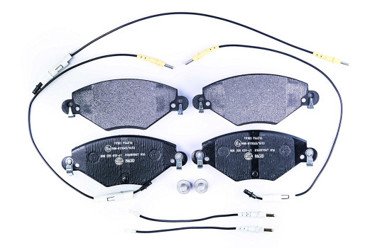 Brake Pad Set, disc brake 8DB 355 019-411 Hella