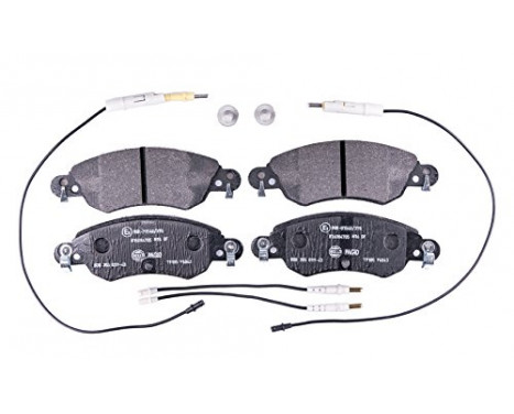 Brake Pad Set, disc brake 8DB 355 019-431 Hella