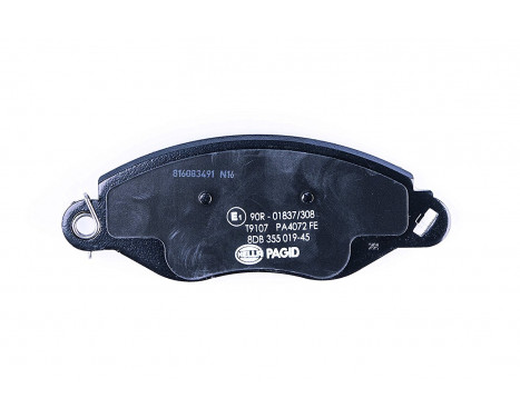 Brake Pad Set, disc brake 8DB 355 019-451 Hella Pagid GmbH, Image 2
