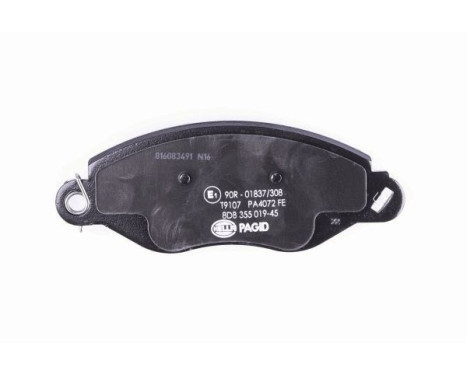 Brake Pad Set, disc brake 8DB 355 019-451 Hella Pagid GmbH, Image 5