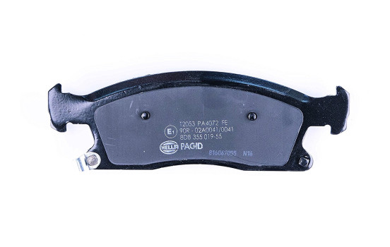 Brake Pad Set, disc brake 8DB 355 019-551 Hella, Image 3