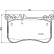 Brake Pad Set, disc brake 8DB 355 019-611 Hella, Thumbnail 4