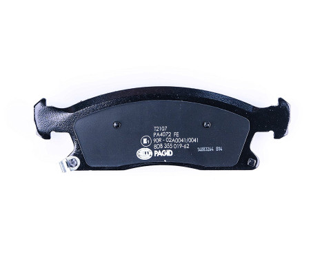 Brake Pad Set, disc brake 8DB 355 019-621 Hella Pagid GmbH, Image 2