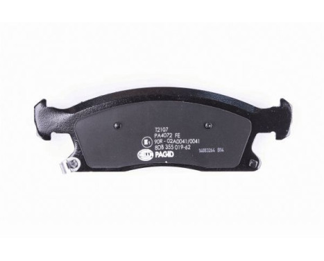 Brake Pad Set, disc brake 8DB 355 019-621 Hella Pagid GmbH, Image 6