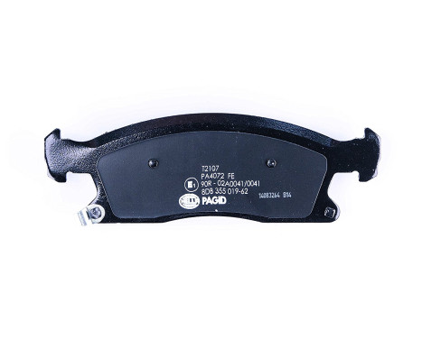 Brake Pad Set, disc brake 8DB 355 019-621 Hella, Image 2