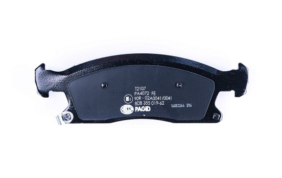 Brake Pad Set, disc brake 8DB 355 019-621 Hella, Image 2