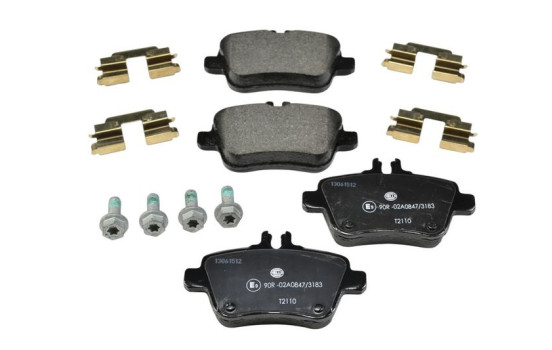 Brake Pad Set, disc brake 8DB 355 019-641 Hella, Image 2