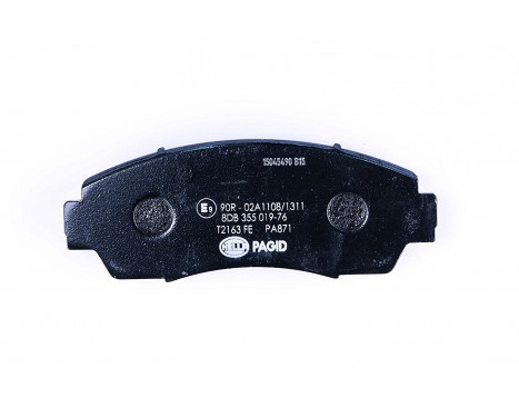 Brake Pad Set, disc brake 8DB 355 019-761 Hella, Image 3