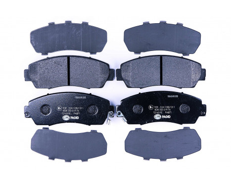 Brake Pad Set, disc brake 8DB 355 019-761 Hella