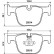 Brake Pad Set, disc brake 8DB 355 019-781 Hella, Thumbnail 4