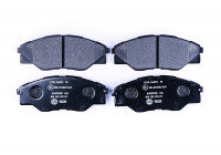 Brake Pad Set, disc brake 8DB 355 019-811 Hella