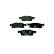 Brake Pad Set, disc brake 8DB 355 019-821 Hella