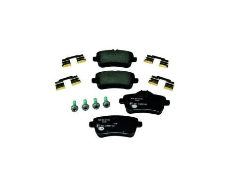 Brake Pad Set, disc brake 8DB 355 019-841 Hella