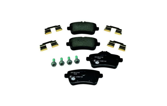 Brake Pad Set, disc brake 8DB 355 019-841 Hella