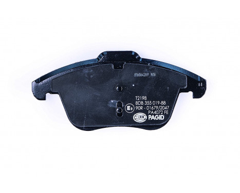 Brake Pad Set, disc brake 8DB 355 019-881 Hella, Image 3