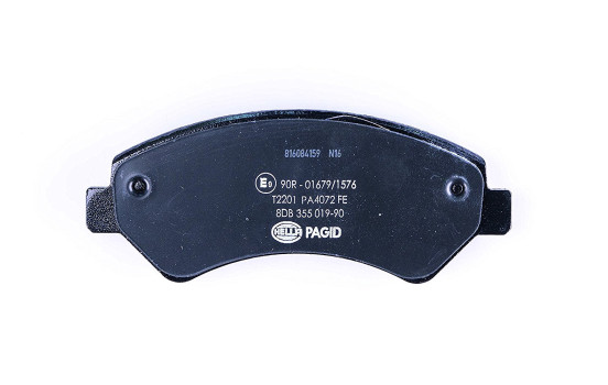 Brake Pad Set, disc brake 8DB 355 019-901 Hella, Image 2
