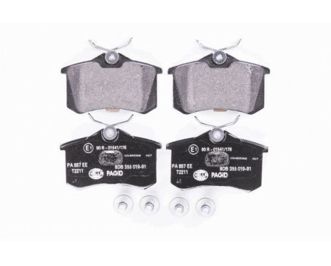 Brake Pad Set, disc brake 8DB 355 019-911 Hella Pagid GmbH, Image 5