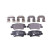 Brake Pad Set, disc brake 8DB 355 019-981 Hella, Thumbnail 5